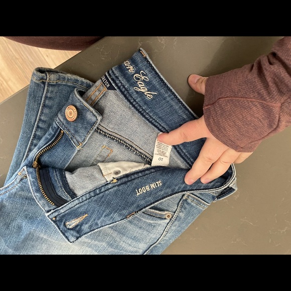 American Eagle Jeans Vintage x2 - Picture 2 of 8